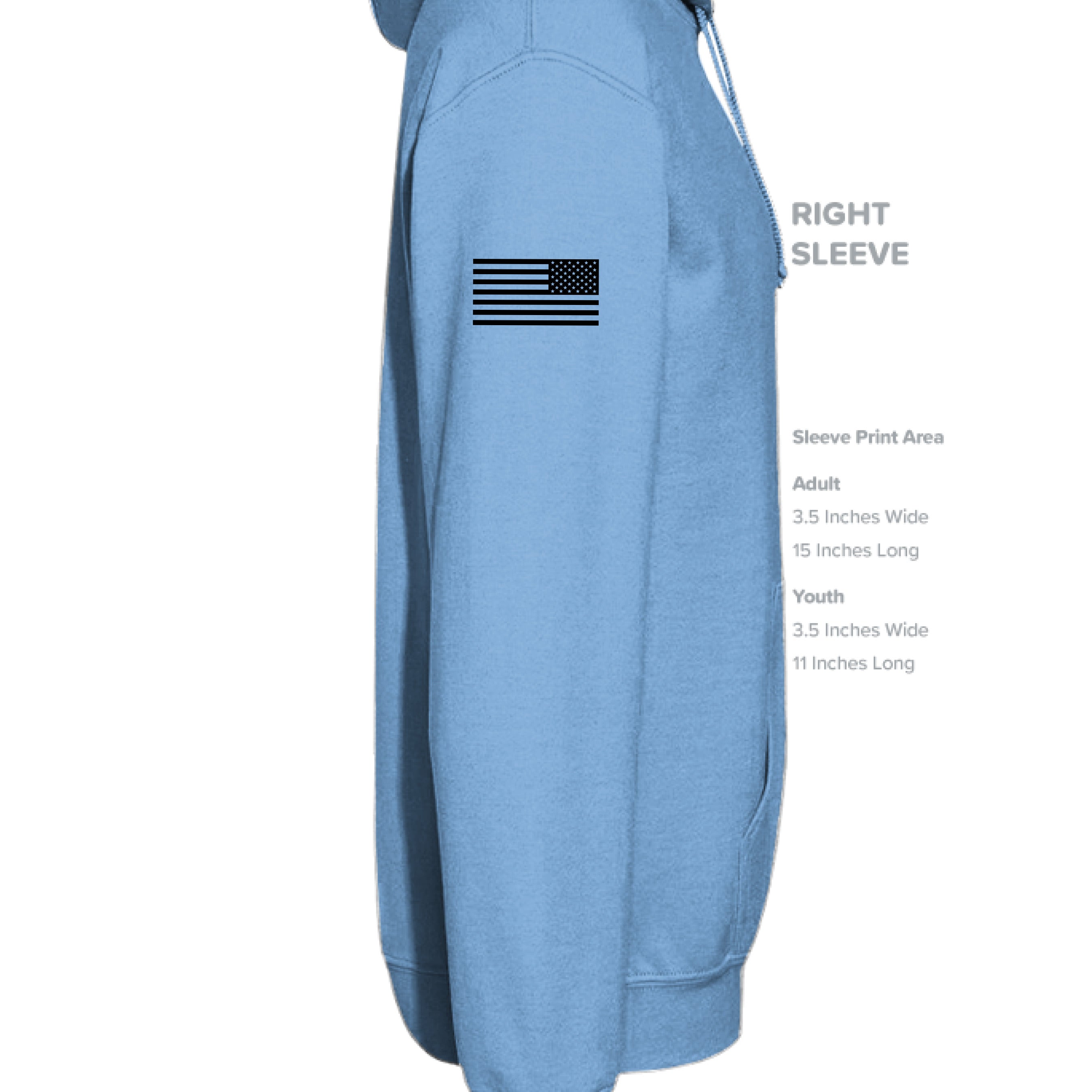 CAROLINA BLUE - SLEEVE_RIGHT